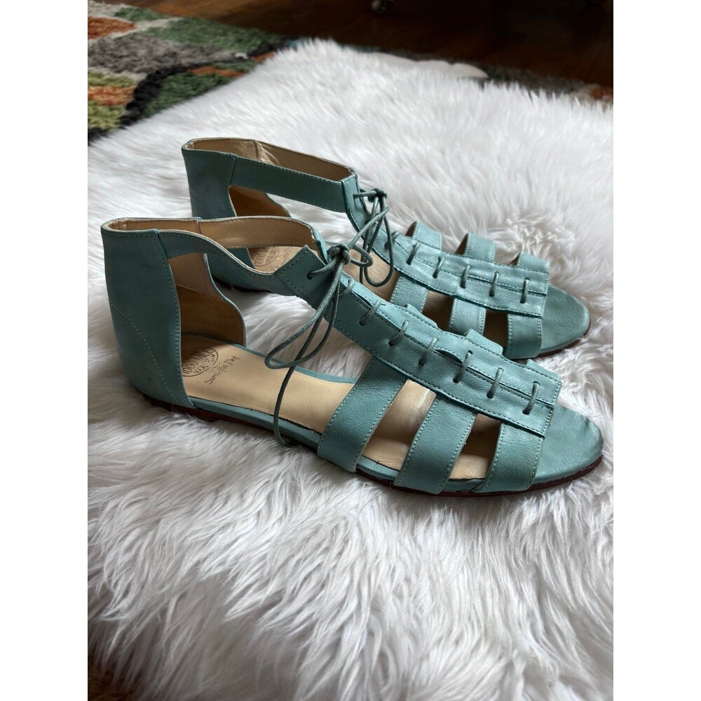 EU42 Wolverine Samantha Pleet Leather Sandals